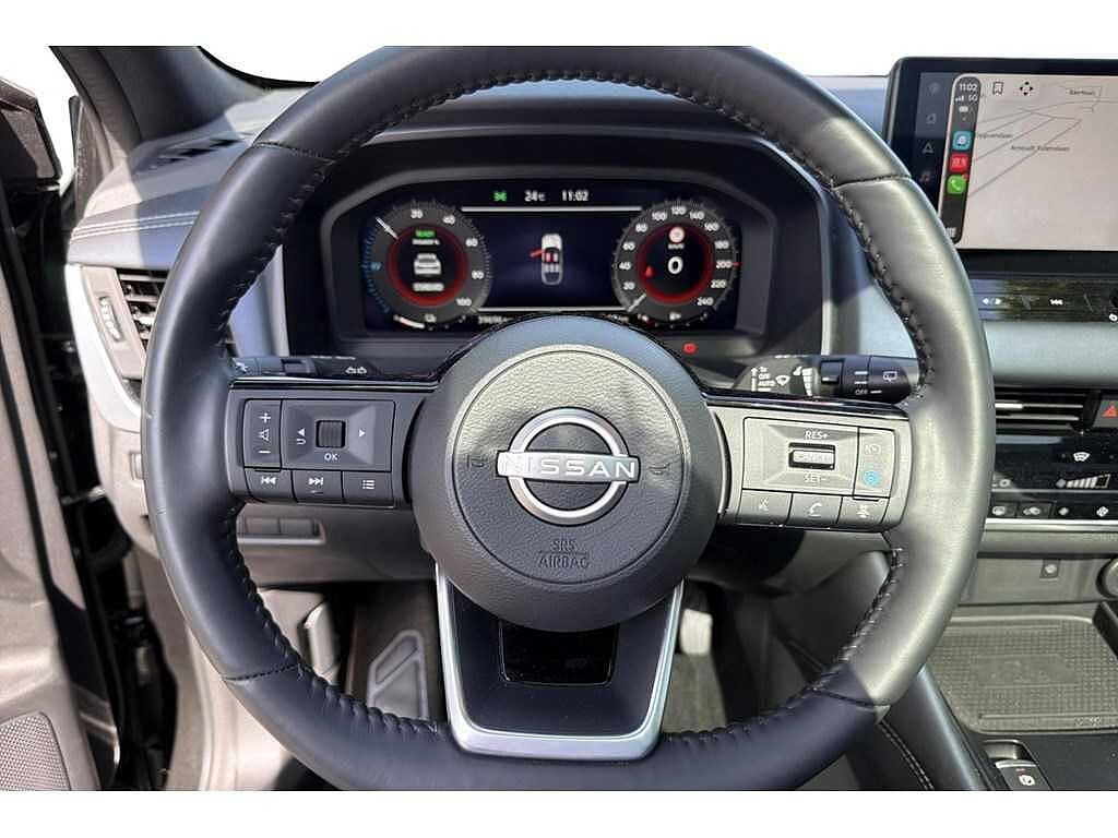 Nissan Qashqai Hybride-Aut-Trekhaak-carplay-Pano-360cam e-POWER + Design & Cold Pack